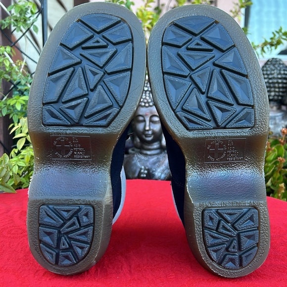 🏴󠁧󠁢󠁥󠁮󠁧󠁿 New Dr. Martens MIE 8347 Chunky Suede Platform Ankle Boots UK 5 - Picture 13 of 17